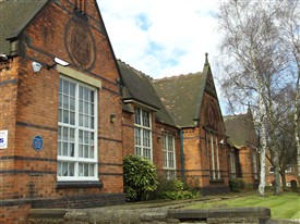 Photo:The Arthur Mee Centre, Stapleford, formerly Church Street Boys' School, later a Girls' School