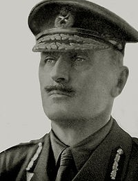 Photo:Field Marshal Allenby, photographed during the First World war