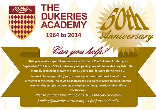 Photo: Illustrative image for the 'The Dukeries Academy - 50th Anniversary - 1964-2014' page