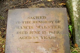 Photo: Illustrative image for the 'Walster family gravestone re-discovered.' page