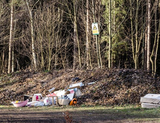 Photo: Illustrative image for the 'FLY TIPPING' page