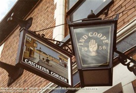 Photo:Pub sign Catchem's Corner Basford