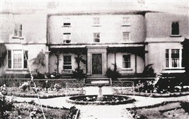 Photo:Coddington Hall.  The east (garden) front