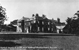 Photo:Debdale Hall, Debdale Lane, Mansfield Woodhouse, Nottinghamshire, c 1900