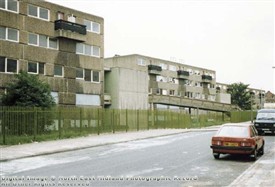 Photo:Hyson Green flats 1987