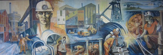 Photo: Illustrative image for the 'Coal Mining mural at Dukeries College, Ollerton' page
