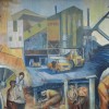 Page link: Coal Mining mural at Dukeries College, Ollerton