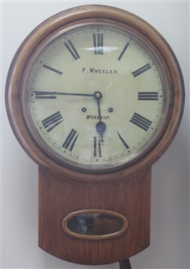 Photo: Illustrative image for the 'Clock by P. Wheeler of Worksop' page