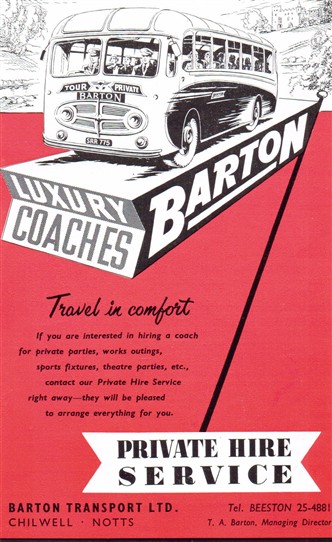 Photo: Illustrative image for the 'Barton Buses of Chilwell' page