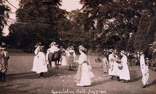 Photo:Theatricals at Gonalston Hall, 7th July 1908
