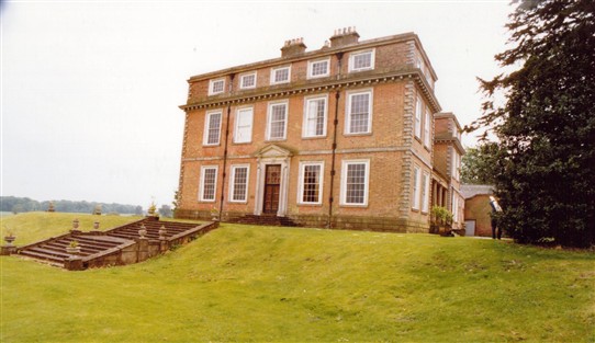 Photo:Winkburn Hall, looking north east from the lawn