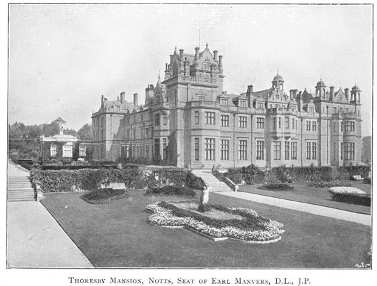 Photo: Illustrative image for the 'Thoresby Hall' page