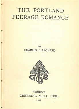 Photo: Illustrative image for the 'The Druce-Portland Peerage Romance' page
