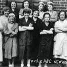 Photo:Women factory workers, Milward's Fishing Tackle factory, Newark, 1932