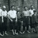 Photo:Workers in Newark malt kilns still worked barefoot in the 1930s for some processes