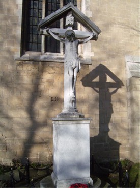 Photo:St Mark's Mansfield war memorial
