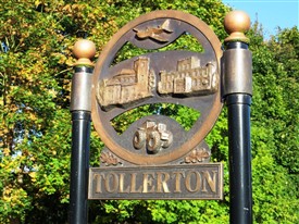 Photo:Tollerton village sign
