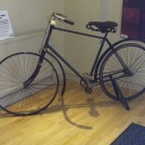 Photo:On loan from Wollaton Industrial Museum, an early Humber bicycle