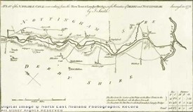 Photo:Plan of the Erewash Canal, 1776, by J. Smith
