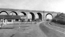 Photo:Awsworth Viaduct in 1973